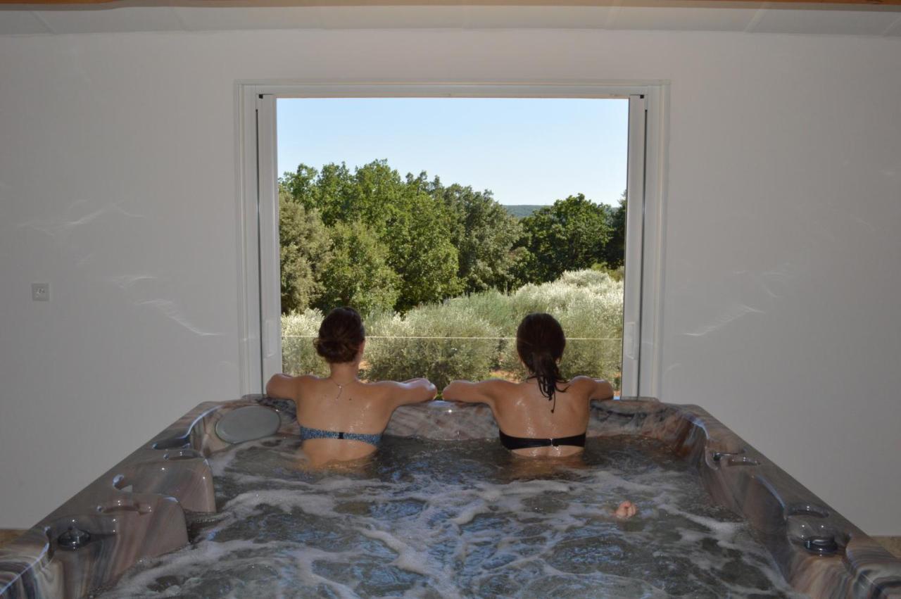 Le Clos Des Taulelles Gite Le Figuier Saint-Privat-de-Champclos Luaran gambar