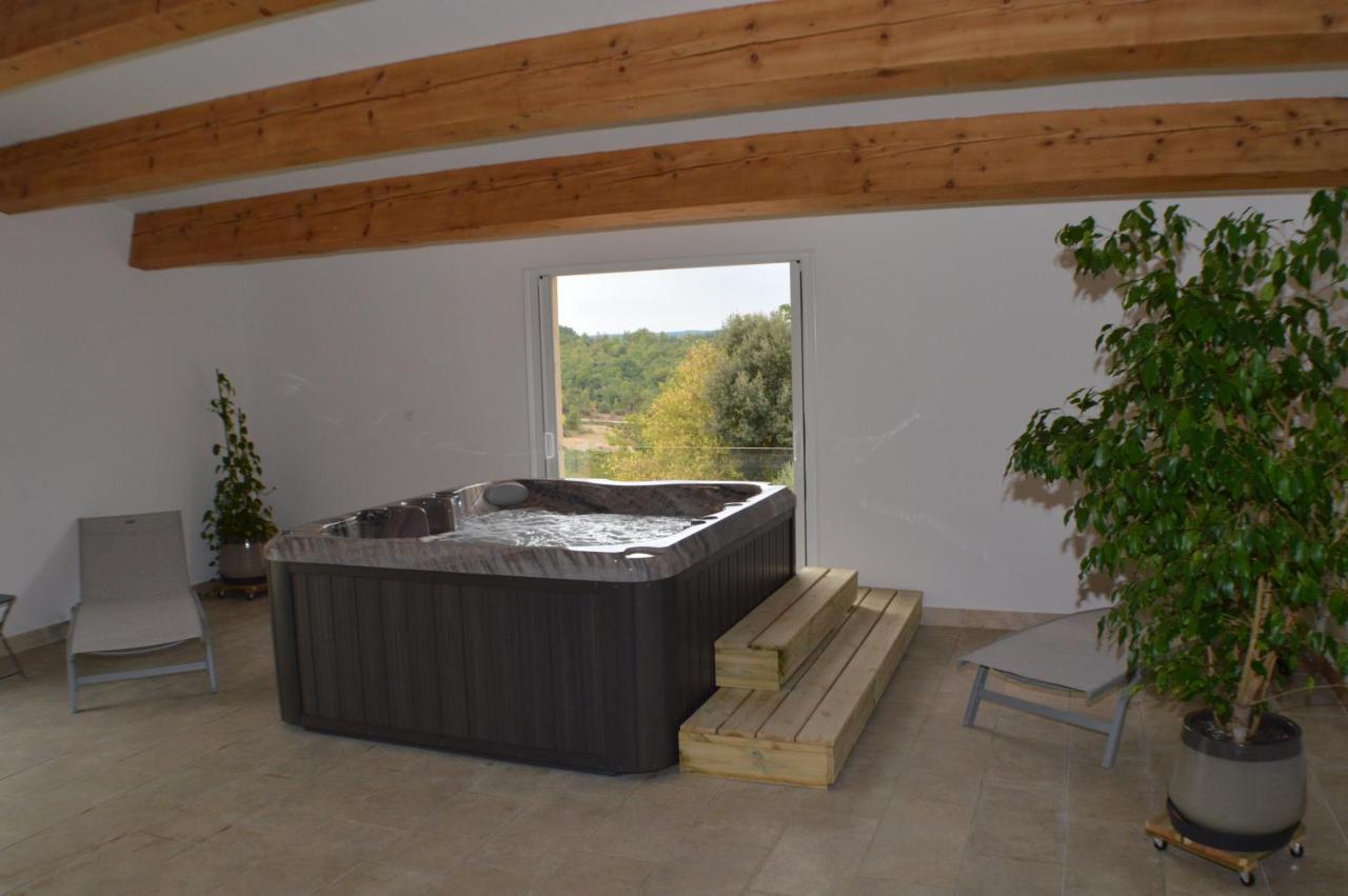 Le Clos Des Taulelles Gite Le Figuier Saint-Privat-de-Champclos Luaran gambar
